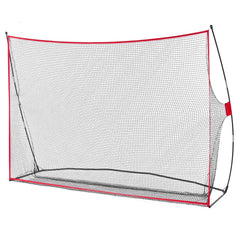 Golf Practice Hitting Net, Huge 10.8x7ft Golf Net, Personal Driving Range for Indoor Outdoor Use, Portable Home Golf Aid Net with Solid Fiberglass Frame and Carry Bag, Gift for Men, Golf Lover