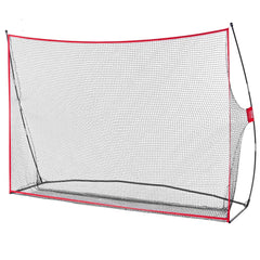 VEVOR Golf Practice Hitting Net, Huge 10.8x7ft Golf Net, Personal Driving Range for Indoor Outdoor Use, Portable Home Golf Aid Net with Solid Fiberglass Frame and Carry Bag, Gift for Men, Golf Lover