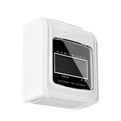 Punch Time Clock, Time Tracker Machine for Employees of Small Business, 6 Punches per Day, Time Clock Punch Machine Includes 102 Time Cards, 1 Ink Ribbon and 2 Security Keys