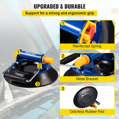 Glass Lifting Vacuum Suction Cup Glass Lifter Suction Cup 30.4 cm 150 kg