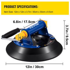 Glass Lifting Vacuum Suction Cup Glass Lifter Suction Cup 30.4 cm 150 kg