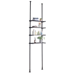 Over the Toilet Storage 4-Tier Bathroom Shelf Rack Space Saver Organizer