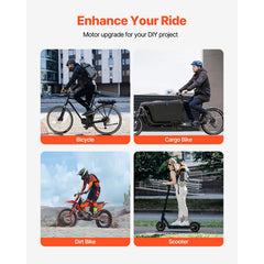 3000W Electric Brushless DC Motor, 72V 4900rpm Go Kart Electric Motor, Electric Dirt Bike Motor Engine for E-Bike Motorcycle Scooter DIY