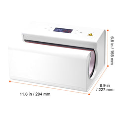 Auto Tumbler Heat Press Machine 325-887 ml Sublimation Mug Heat Press White