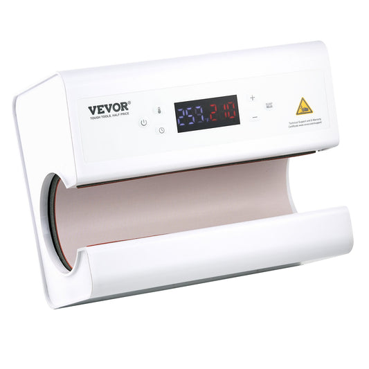 Auto Tumbler Heat Press Machine 325-887 ml Sublimation Mug Heat Press White