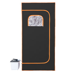 Portable Steam Sauna Tent Full Size 2000W Personal Sauna Blanket W/ Chair,880 x 880 x 1780 mm