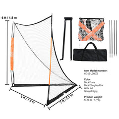Vevor sports training net with stand and carrying bag on a white background