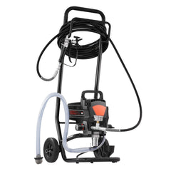 Stand Airless Paint Sprayer, 950W 3000PSI High Efficiency Electric Airless Sprayer With Cart, Fine And Even Painting Effect, Paint Sprayers for Home Interior and Exterior Furniture and Fences
