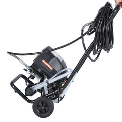 Stand Airless Paint Sprayer, 650W, 3000PSI High Pressure Airless Sprayer with Cart, Cleaning Brush, Hose, Extension Rod, Nozzles, Electric Spray Paint Machine for House Exterior and Interior