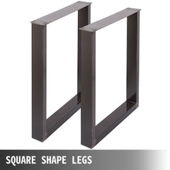 72 x 60 cm Dining Table Legs Office Table Legs Set of 2 Steel Table Legs Computer Desk Legs Steel Bench Legs Country Style Table Legs DIY Furniture Legs