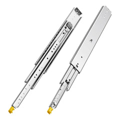 1 Pair 18-60 in Soft-Close Drawer Slides Ball Bearing Full Extension