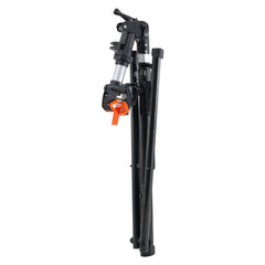 Bike Repair Stand, 66 lbs Heavy-duty Aluminum Bicycle Repair Stand, Adjustable Height Bike Maintenance Workstand with Magnetic Tool Tray Telescopic Arm, Foldable Bike Work Stand for Home, Shops
