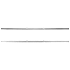 Linear Guide Rail Set, SBR16 2000mm, 2 PCS 78.7 in/2000 mm SBR16 Guide Rails and 4 PCS SBR16UU Slide Blocks, Linear Rails and Bearings Kit for Automated Machines DIY Project CNC Router Machines