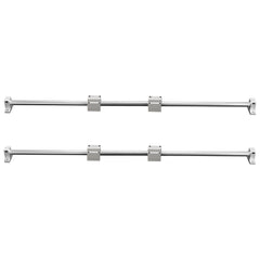 Linear Guide Rail Set, SFC20 1200mm, 2 PCS 47.2 in/1200 mm SFC20 Guide Rails 4 PCS SC20 Slide Blocks 4 PCS Rail Supports, Linear Rails and Bearings Kit for Automated Machines CNC DIY Project