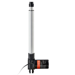 Linear Actuator 12V, 12 Inch Heavy Duty 1320lbs/6000N Linear Actuator, 0.19"/s Linear Motion Actuator with Mounting Bracket & IP44 Protection for Electric Door Industrial Machinery Vessels Cargo