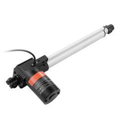 Linear Actuator 12V, 12 Inch Heavy Duty 1320lbs/6000N Linear Actuator, 0.19"/s Linear Motion Actuator with Mounting Bracket & IP44 Protection for Electric Door Industrial Machinery Vessels Cargo