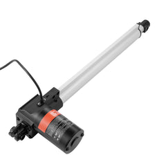 Linear Actuator 12V, 14 Inch Heavy Duty 1320lbs/6000N Linear Actuator, 0.19"/s Linear Motion Actuator with Mounting Bracket & IP44 Protection for Electric Door Industrial Machinery Vessels Cargo