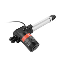 Linear Actuator 12V, 6 Inch Heavy Duty 1320lbs/6000N Linear Actuator, 0.19"/s Linear Motion Actuator with Mounting Bracket & IP44 Protection for Electric Door Industrial Machinery Vessels Cargo