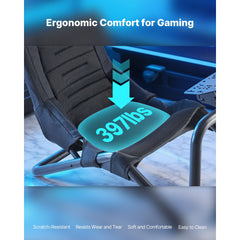 Racing Wheel Stand, Heavy-Duty Integrated Simulator Cockpit Steering Stand, Fit Logitech G25,G27,G29,G920,G923, Thrustmaster T300RS,TX F458,T500RS,T3PA-PRO (F1/GT) and CSR Pedals, Black