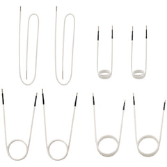Induction Heater Inductor Coil Kits, Magnetic Mini Induction Heater Kit, Flameless Heat Accessories 8pcs, Heat Resistant Induction Heater Tool with Flexibility For Removing Rusty Bolts and Nuts