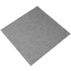 Carpet Tiles Peel and Stick, Squares Self Adhesive Carpet Floor Tile, Soft Padded Carpet Tiles, Easy Install DIY for Bedroom Living Room Indoor Outdoor (9Tiles, Light Gray)