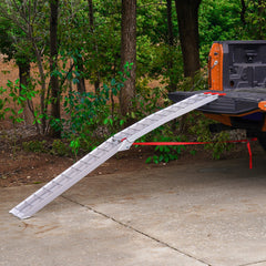 Aluminum Ramp 750 LBS Foldable Loading Ramps for Pickup Trucks Bed 1 Piece