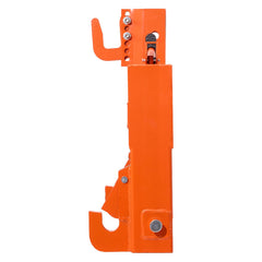 3-Point Quick Hitch with 2 in Receiver, 3000 Lbs Lift Capacity, 3-Pt Hitch with 5 Level Adjustable Bolt, Adaptation to Category 1 & 2 Tractor, Heavy Duty 3 Point Attachments, Orange