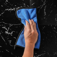 Self Adhesive Vinyl Floor Tiles 12 x 12 inch, 50 Tiles 1.5mm Thick Peel & Stick, Black Marble Texture DIY Flooring for Kitchen, Dining Room, Bedrooms & Bathrooms, Easy for Home Decor
