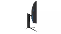 QMAX 31.5" Gaming Monitor Curved QHD 165Hz 2560*1440p 1ms with Build in Speakers Height Adjustable