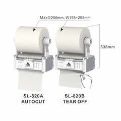 Touchless Paper Towel Dispenser-Black