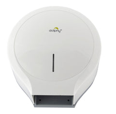 CLASSIC Jumbo Toilet Paper Roll Dispenser - White