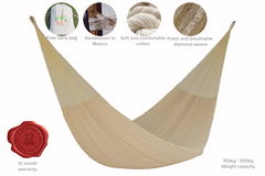 Cotton Mexican Hammock – Natural– Queen Size