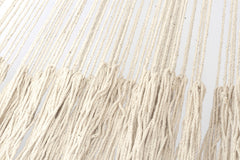 Ivory Cascade, hand woven rope Authentic Mexican Hammock