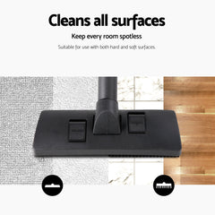 Devanti 2200W Bagless Vacuum Cleaner Black