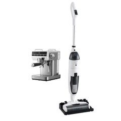 Devanti Cordless Wet Dry Vacuum Mop plus Coffee Maker Machine Espresso