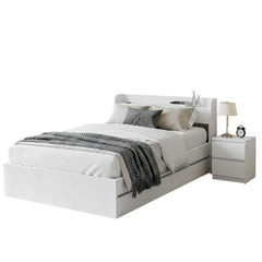 Artiss Single Bed Frame and Bedside Table
