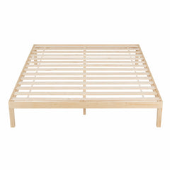 Artiss Bed Frame King Size Wooden Base Mattress Platform Timber Pine BRUNO