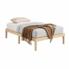 Artiss Bed Frame Single Size Wooden Base Mattress Platform Timber Pine BRUNO