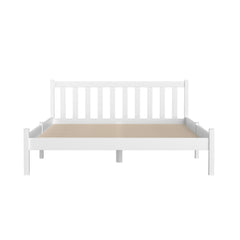 Artiss Bed Frame Double Size Wooden White SOFIE