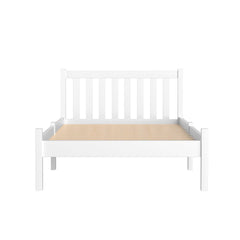 Artiss Bed Frame King Single Size Wooden White SOFIE