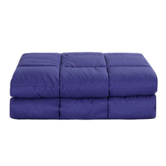 Giselle Bedding Weighted Blanket 9KG Kids Adults Heavy Gravity Relax Calm Blue