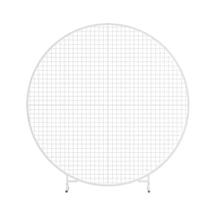 2M Round Backdrop Stand Wedding Background Decoration Party Flower Balloon Display