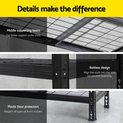 1.8MX2.4M Giantz Garage Shelving Warehouse Rack