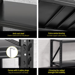 Giantz 1.5Mx0.9M Warehouse Shelving Garage Rack