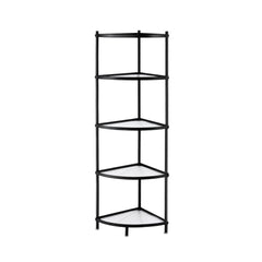 Artiss 5-Tier Kitchen Corner Shelf Rack Stand Microwave Metal Storage Shelves