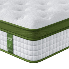BedStory Queen 30cm Hybrid Mattress Cooling Gel Memory Foam 5 Zone Pocket Spring Bed Temperature Regulating