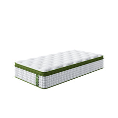 BedStory King Single Mattress 34cm Medium - Hybrid Mattress for Pressure Relief Motion Isolation