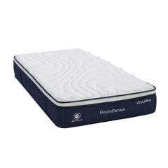 RoomSense Double Mattress , 30cm Medium Firm Hybrid Mattress with Latex Lumbar Support for Back Pain Relief , Pocket Spring Mattress Double Size in a Box