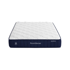 RoomSense Double Mattress, 26cm Orthopedic Firm Mattress for Back Pain Relief, Pocket Spring Hybrid Mattress Double Size for Home & Rental