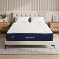 RoomSense King Single Mattress, 26cm Orthopedic Firm Mattress for Back Pain Relief, Pocket Spring Hybrid Mattress King Single Size for Home & Rental